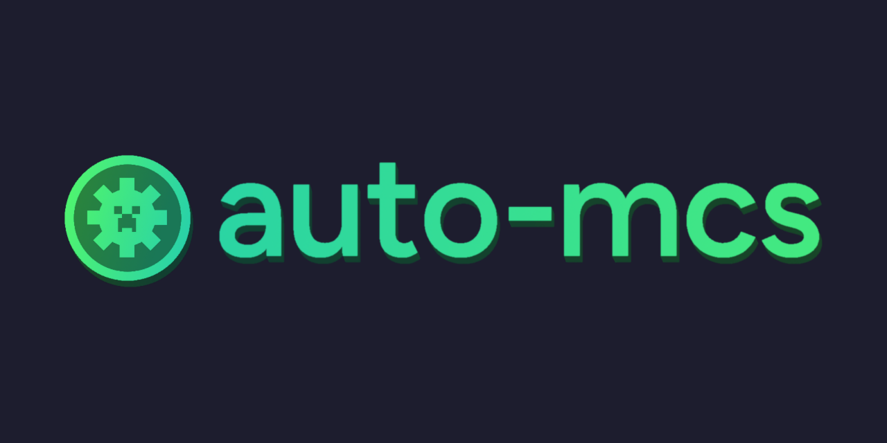 auto-mcs - Create a Minecraft Server in less than a minute, for free! · Twitter