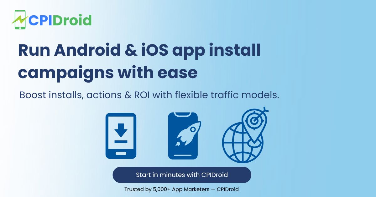 CPIDroid - Mobile Ad Network - Buy App Installs - Advertise (DSP fo... · Twitter