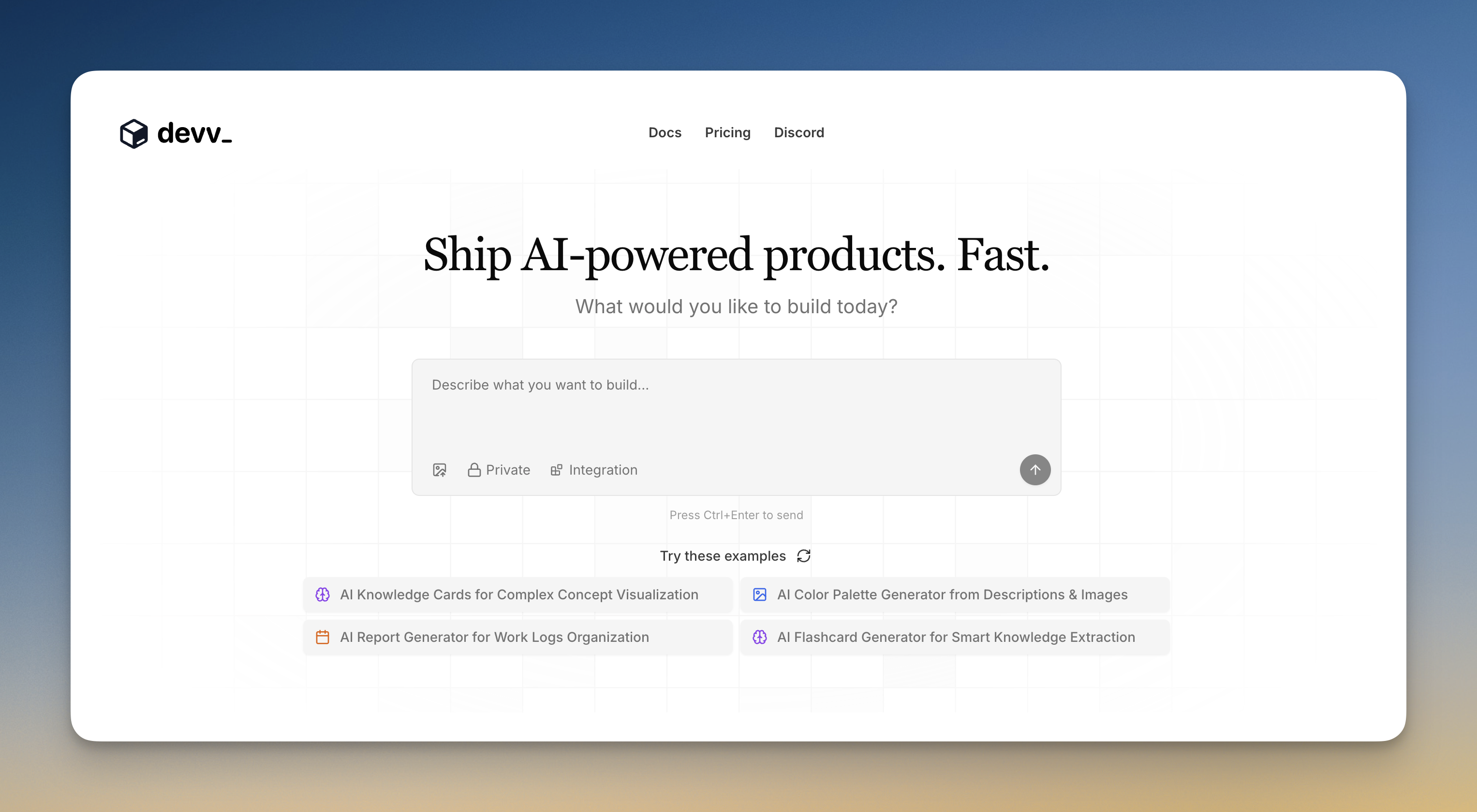 Build Your First AI Product with Devv · Twitter