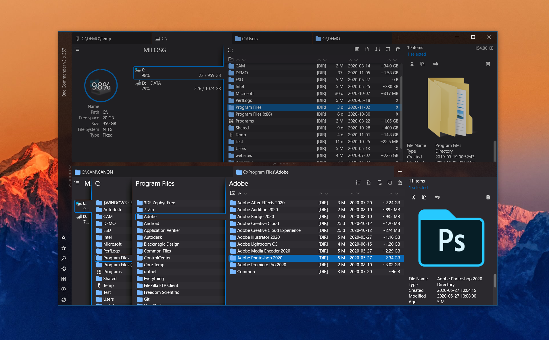 OneCommander | Fast Windows File Manager · Twitter