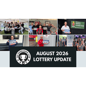 August 2026 - Fundraising Club Lottery Update · Twitter