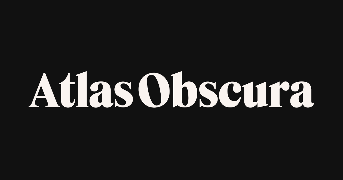 Atlas Obscura - Curious and Wondrous Travel Destinations · Twitter