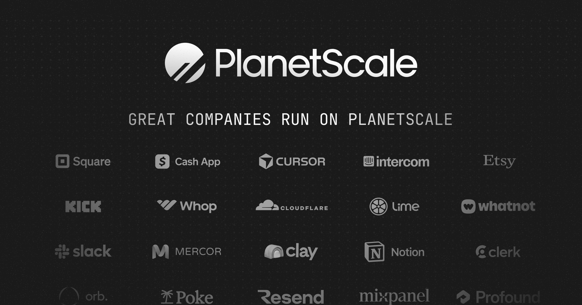 PlanetScale - the world’s fastest and most scalable cloud hosting for Vitess and Postgres · Twitter