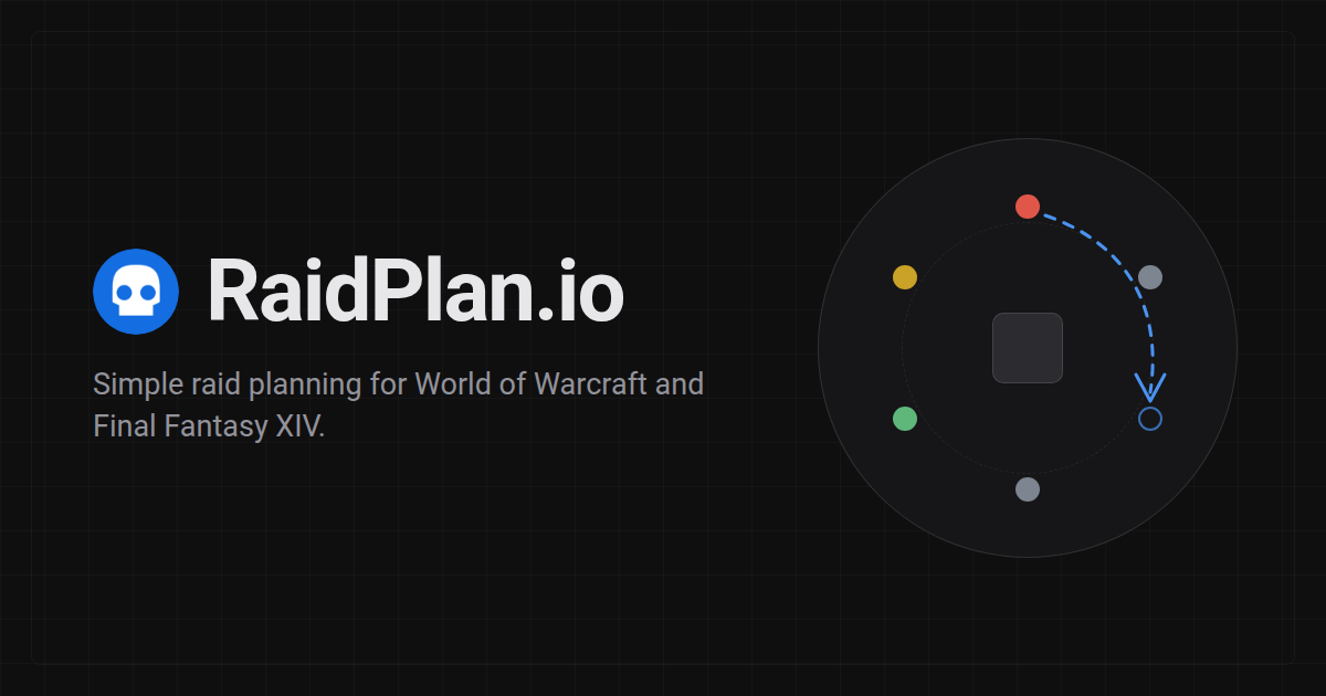 RaidPlan.io on RaidPlan.io