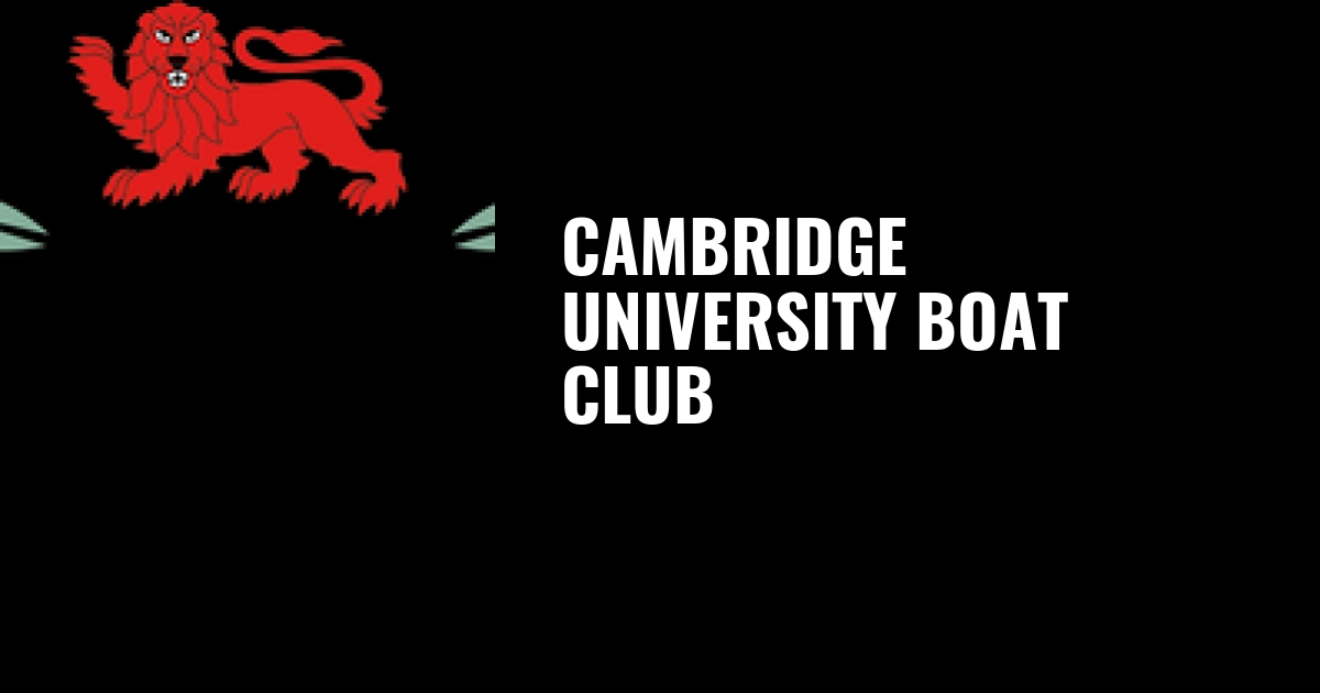 Cambridge University Boat Club · Twitter