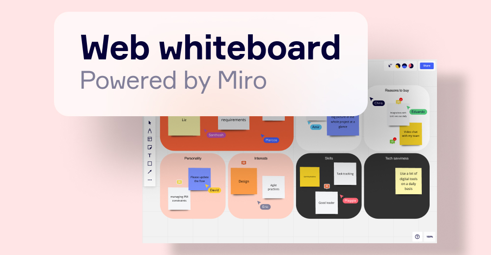 Whiteboard for Online Collaboration | Web Whiteboard