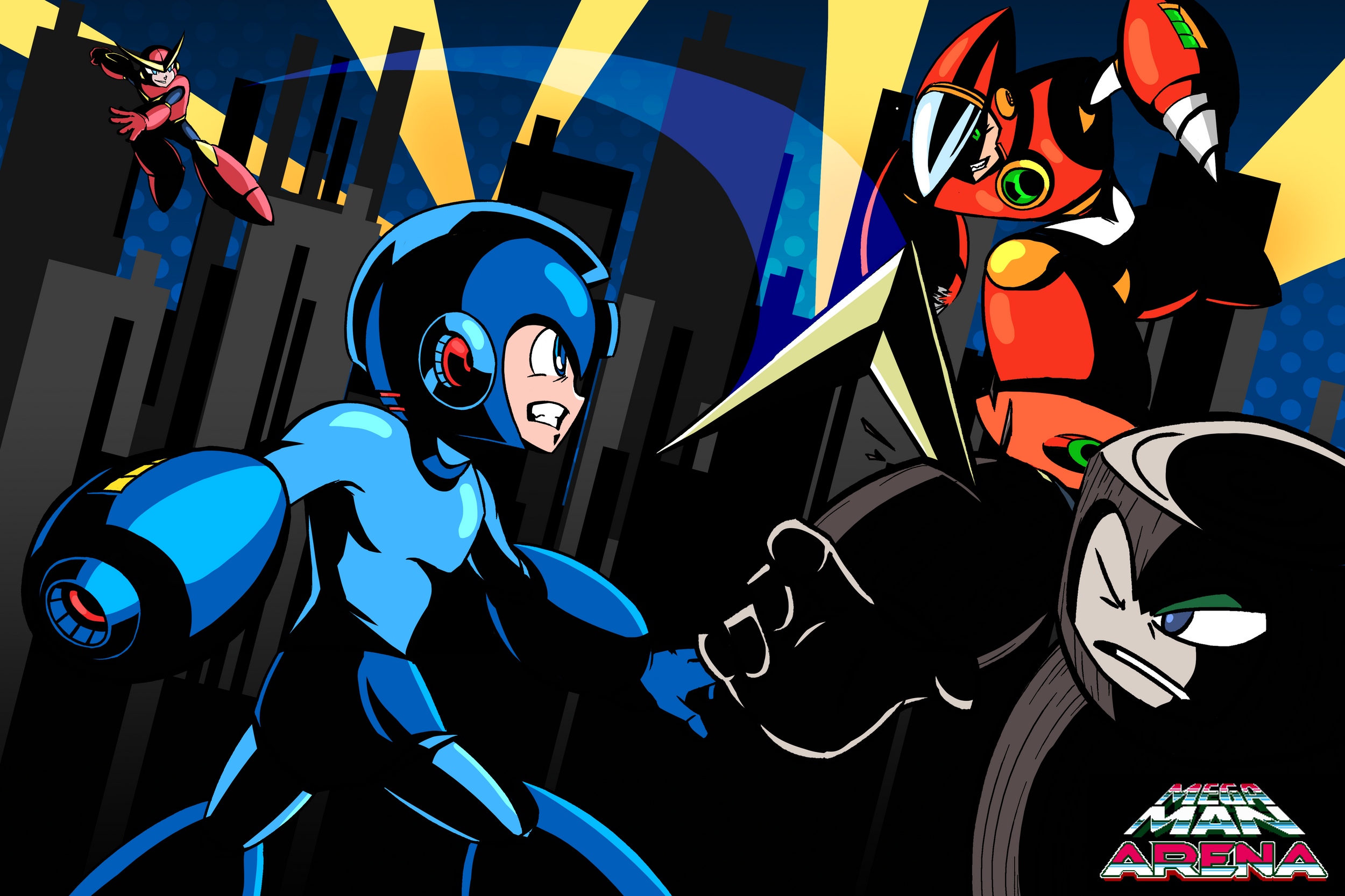 Home | Mega Man Arena Fighting Game · Twitter