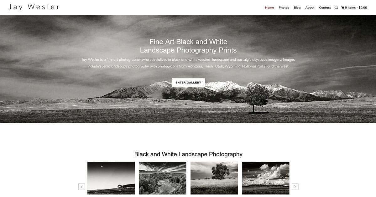 Black & White Landscape Photography by Jay Wesler · Twitter