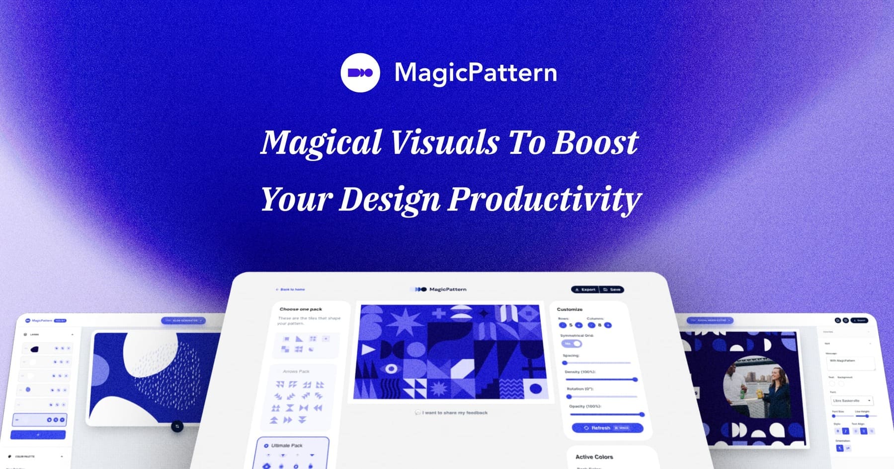 MagicPattern - Design tools for background patterns & gradients