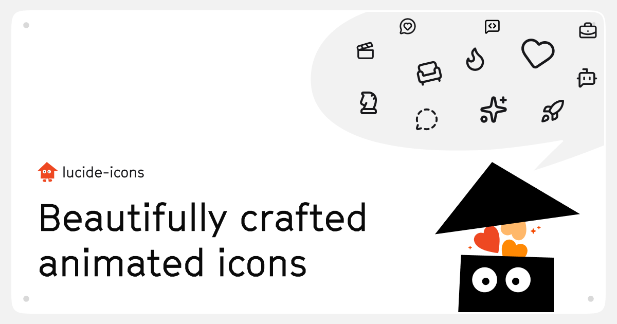 lucide-animated - Animated React Icons Library