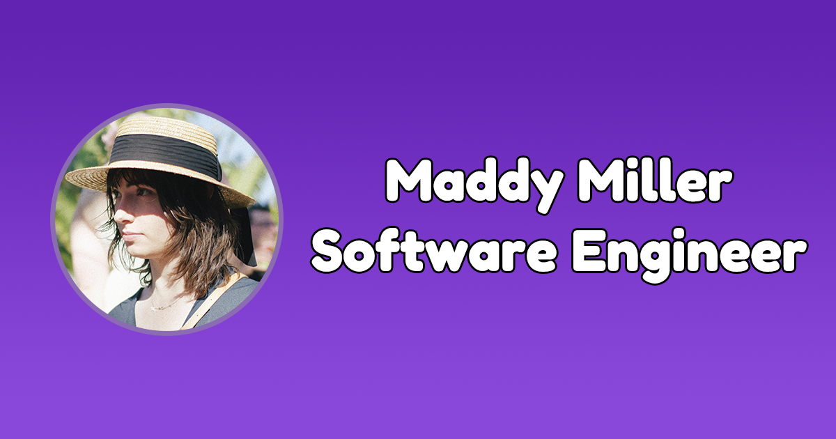 Maddy Miller's Website logo