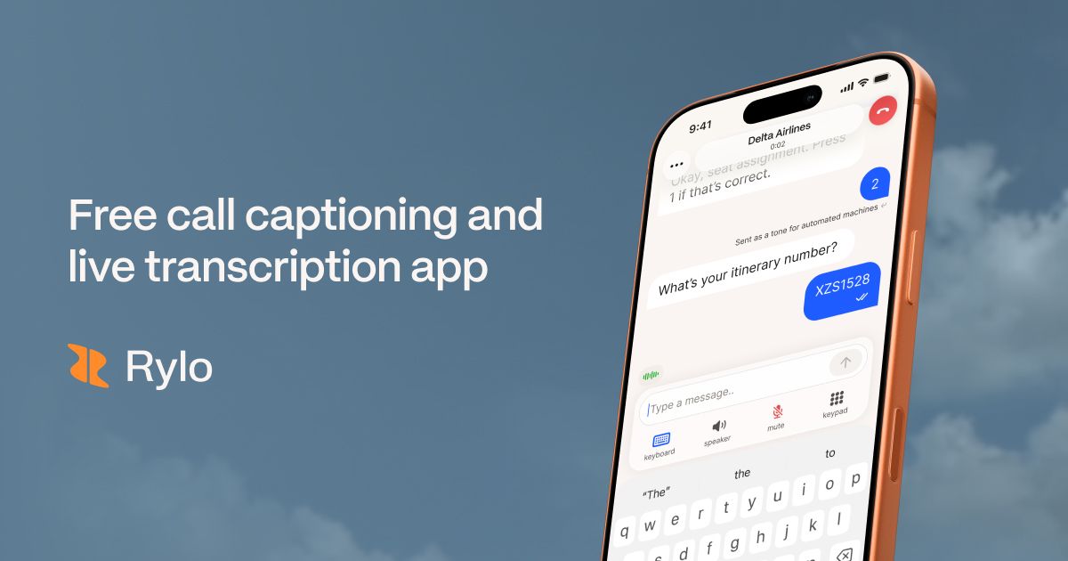 Free Phone Call Captioning App | Rylo · Twitter