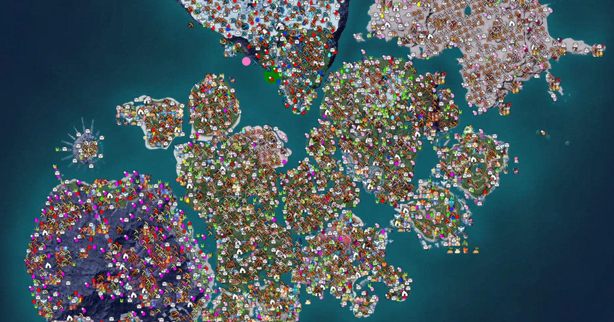 Palworld Interactive Maps & Locations · Twitter