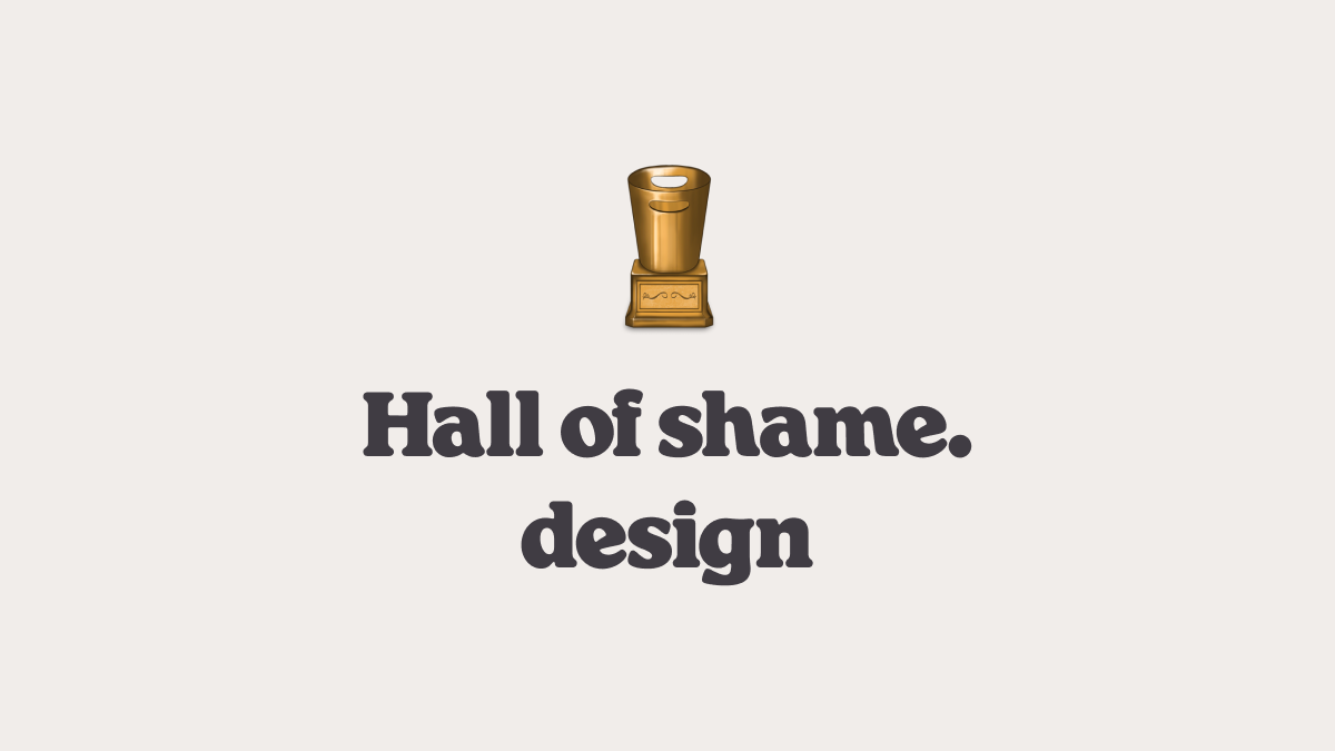 Dark Patterns Hall of Shame · Twitter