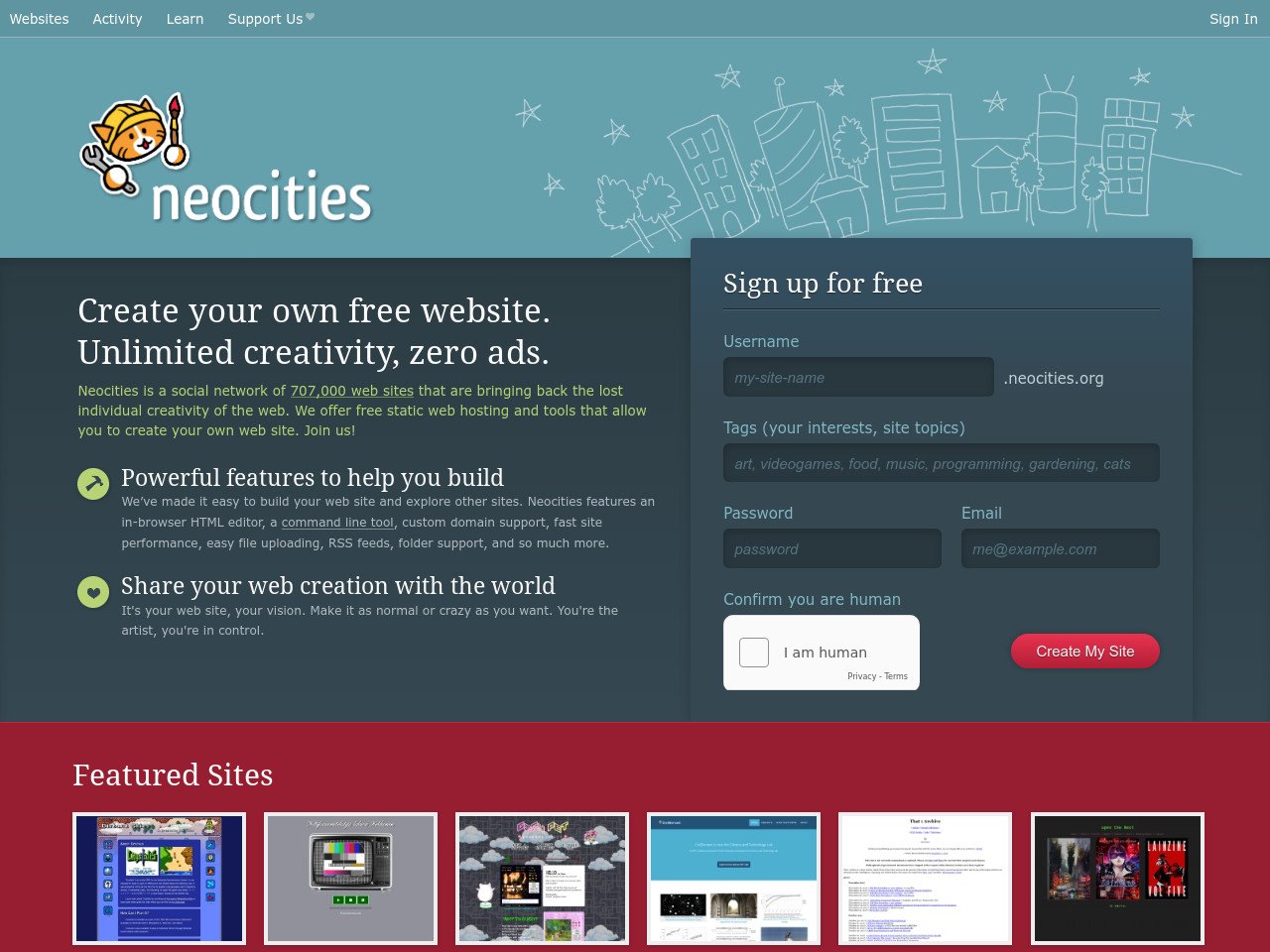 Neocities · Twitter