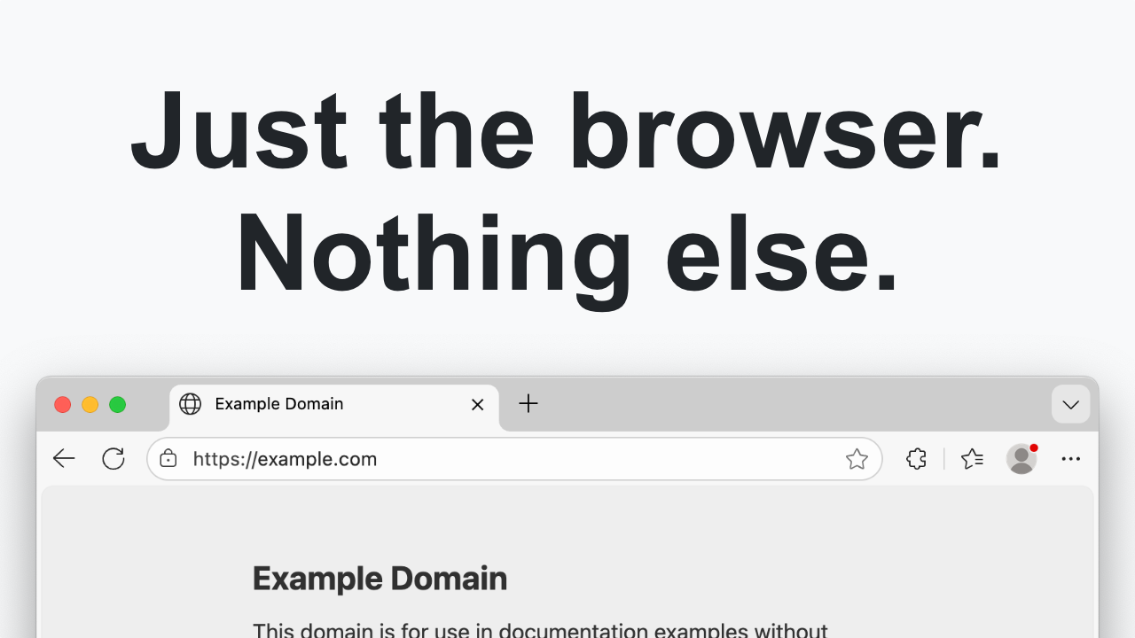 Screenshot of Microsoft Edge
