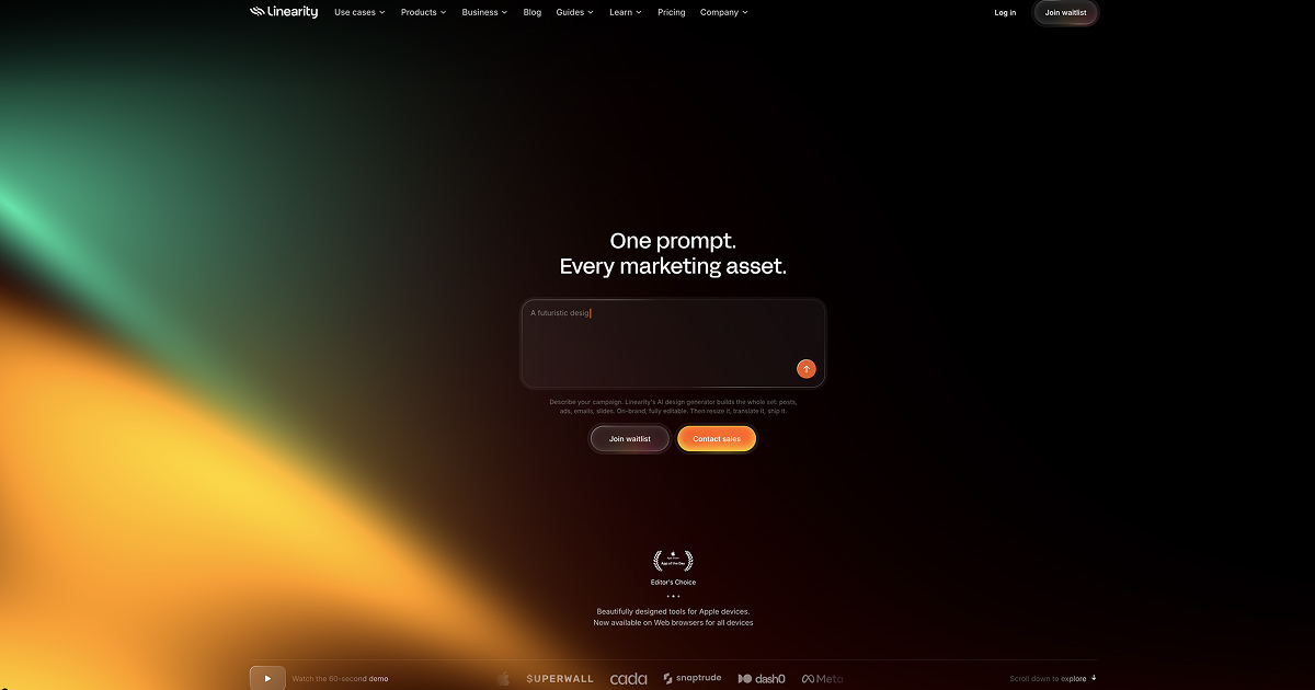 Linearity | AI Design Generator: Editable, On-Brand Campaigns · Twitter
