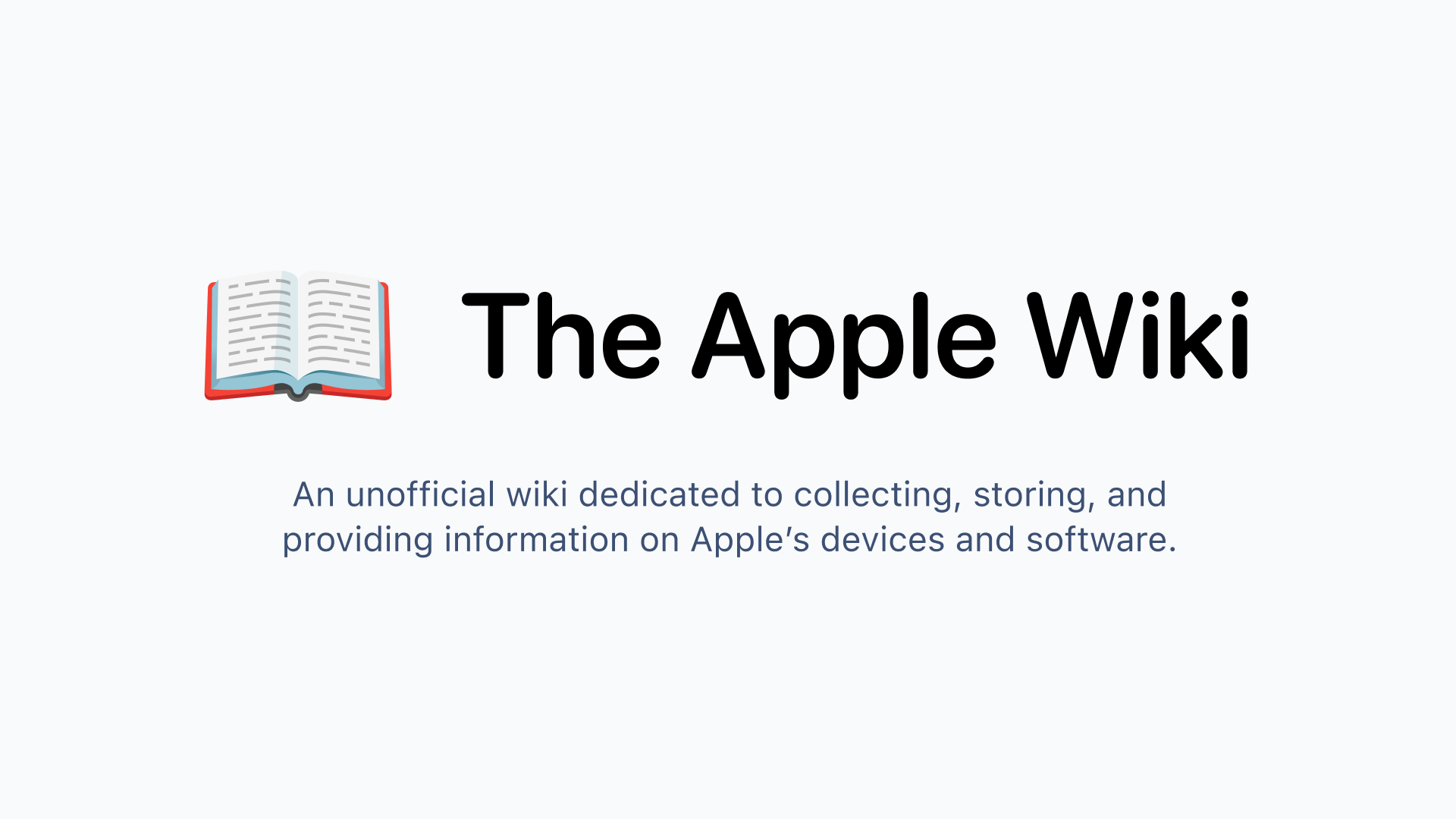 The Apple Wiki · Twitter