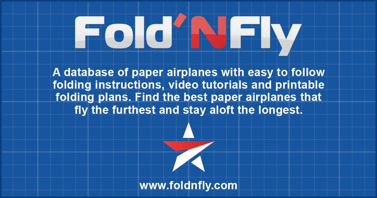 Fold 'N Fly » Paper Airplane Folding Instructions · Twitter