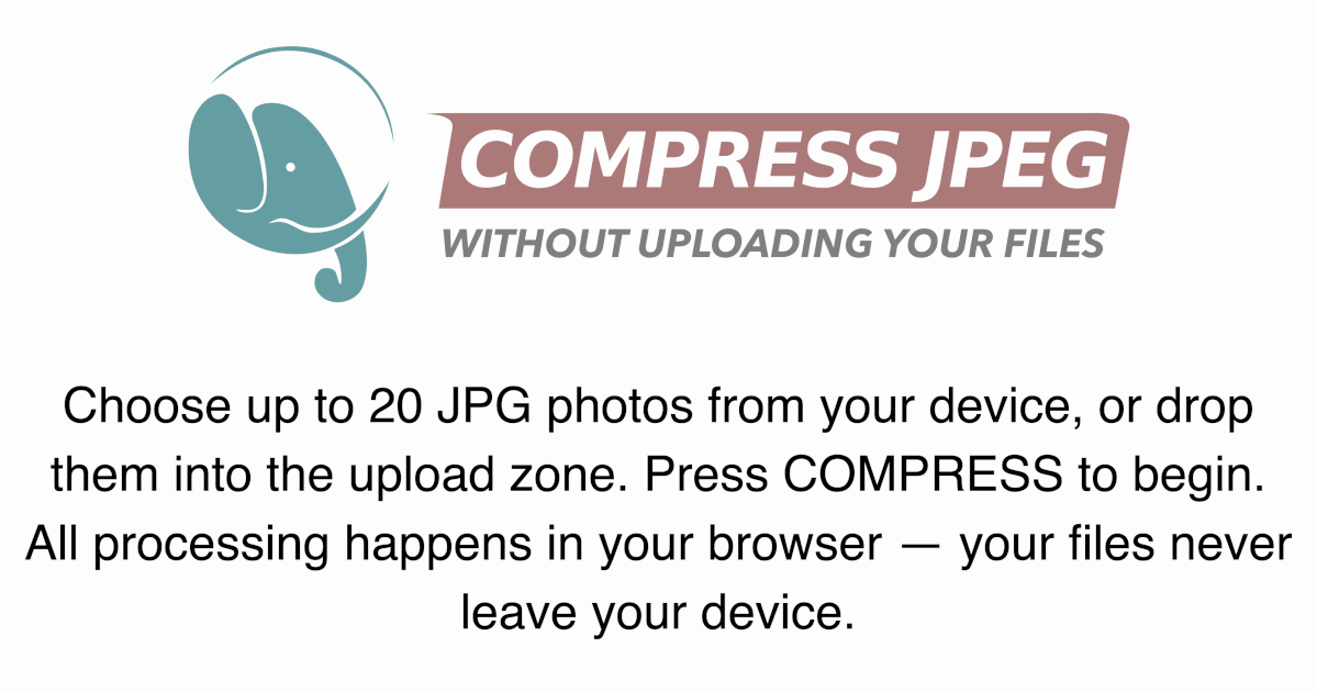 Reduce JPEG File Size Online · Twitter