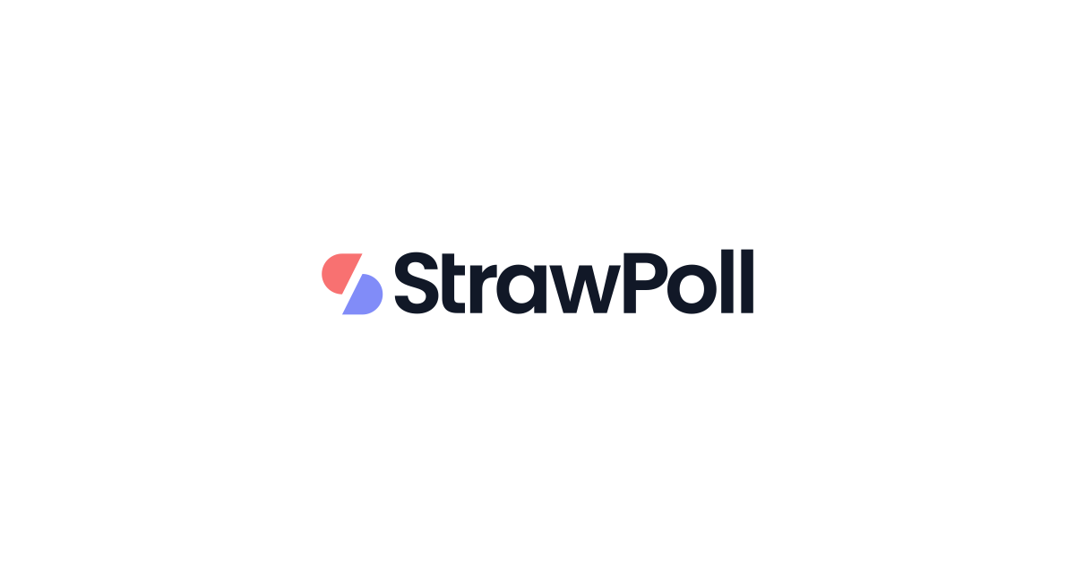StrawPoll - Create a Poll in Seconds · Twitter
