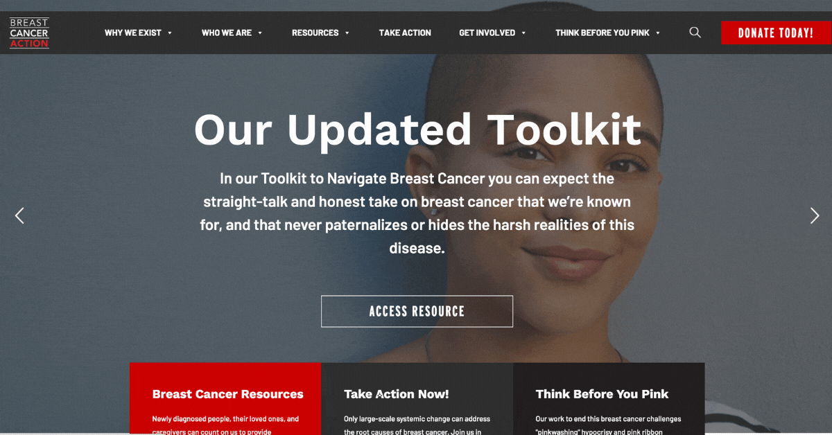 Homepage - Breast Cancer Action · Twitter