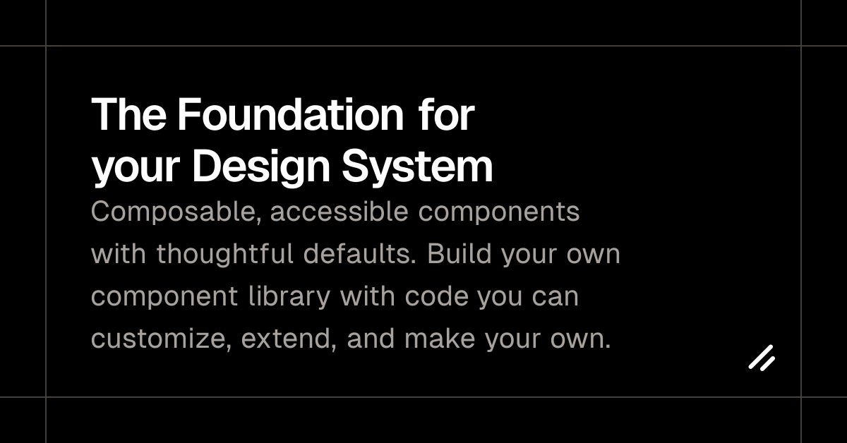 shadcn/ui - The Foundation for your Design System · Twitter