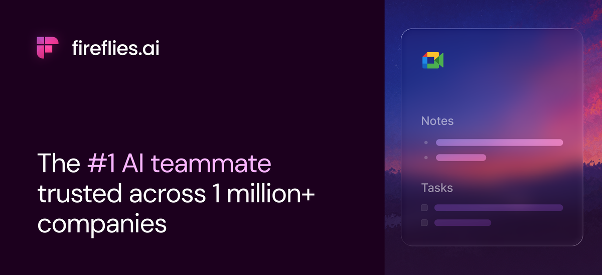 Fireflies.ai | AI Teammate & Note Taker · Twitter