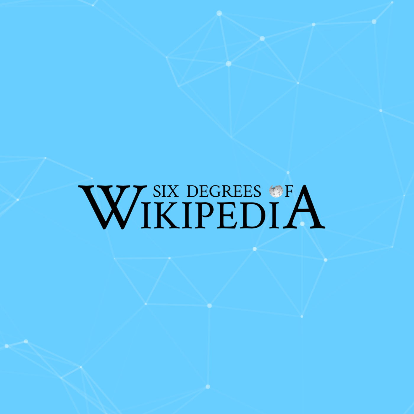 Six Degrees of Wikipedia Logo
