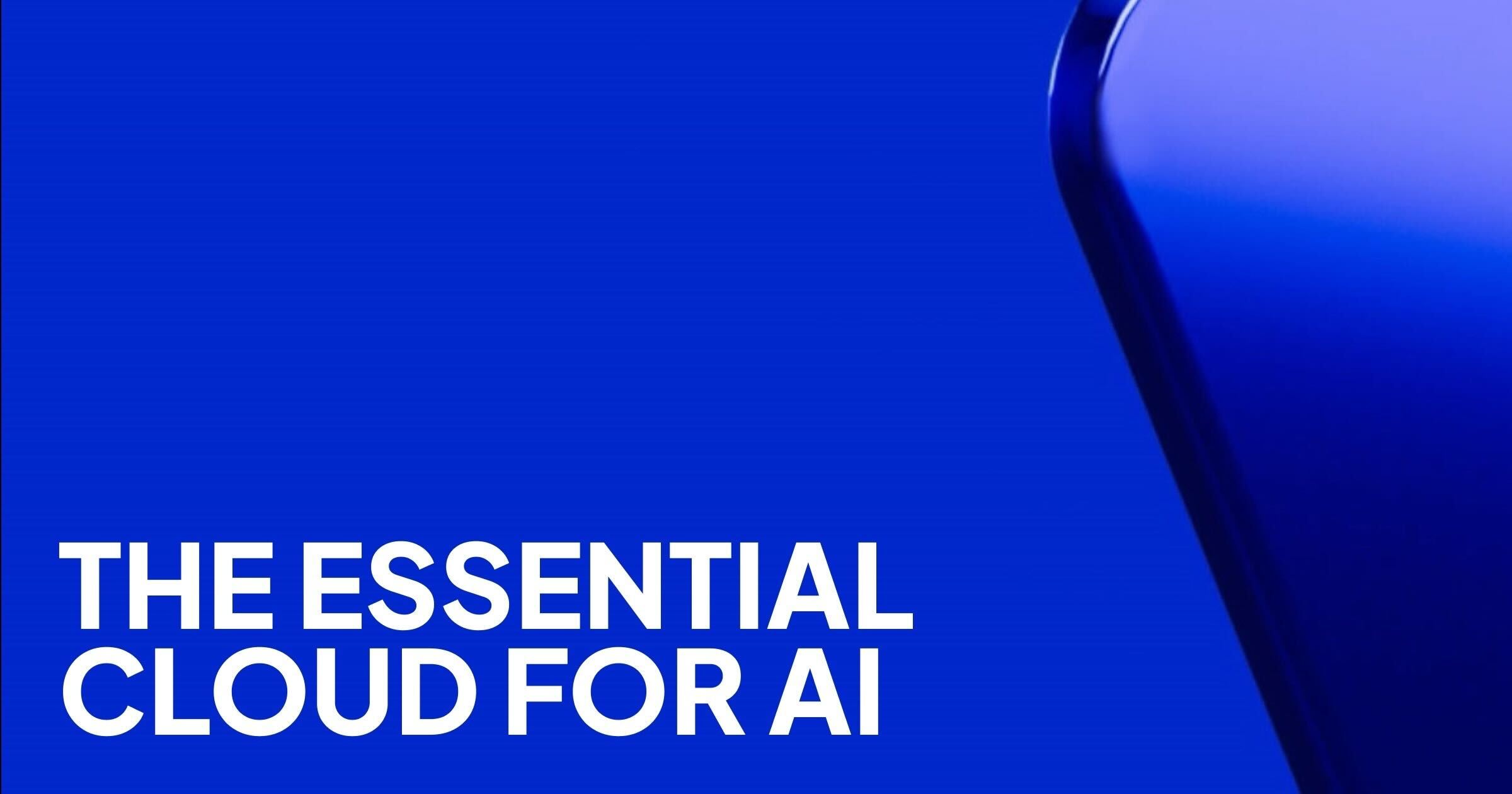 The Essential Cloud for AI | CoreWeave · Twitter