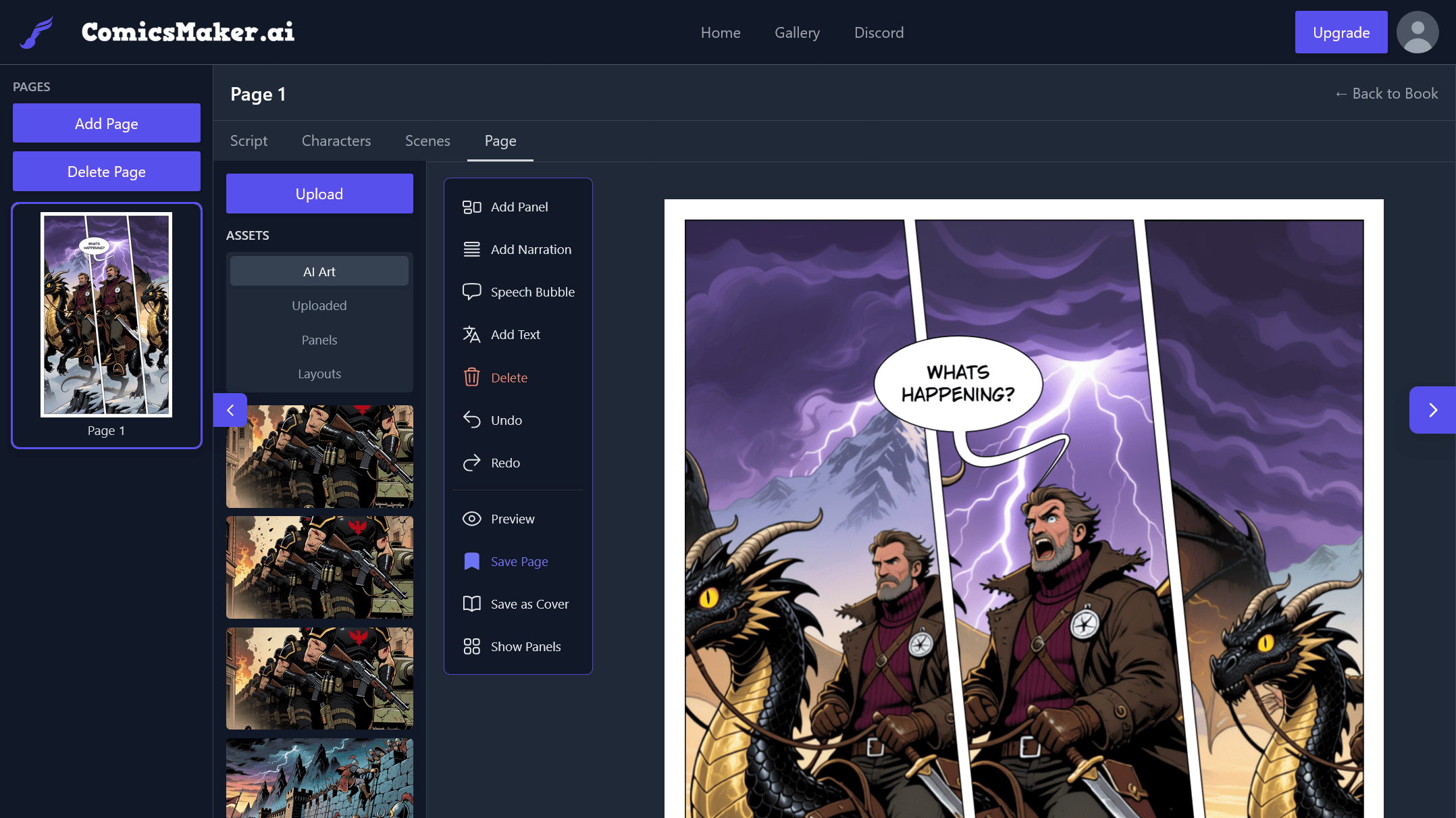 ComicsMaker.ai - AI Comic Generator | Free Comic Strip Maker & Comic Book Creator · Twitter