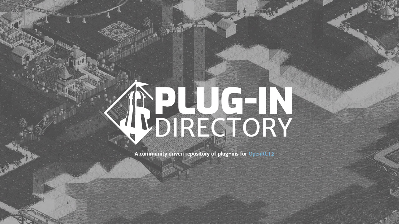OpenRCT2 Plug-ins Directory · Twitter