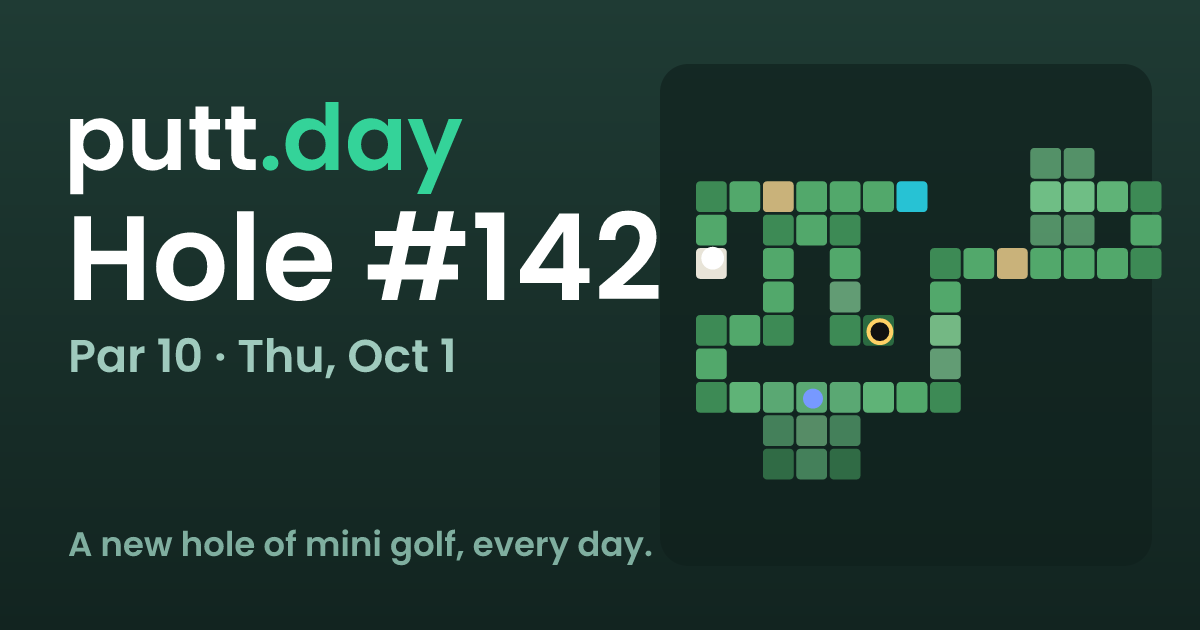 putt.day · Twitter