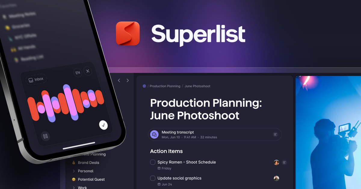 Superlist — Task Management & To-Do List App for Work and Life · Twitter