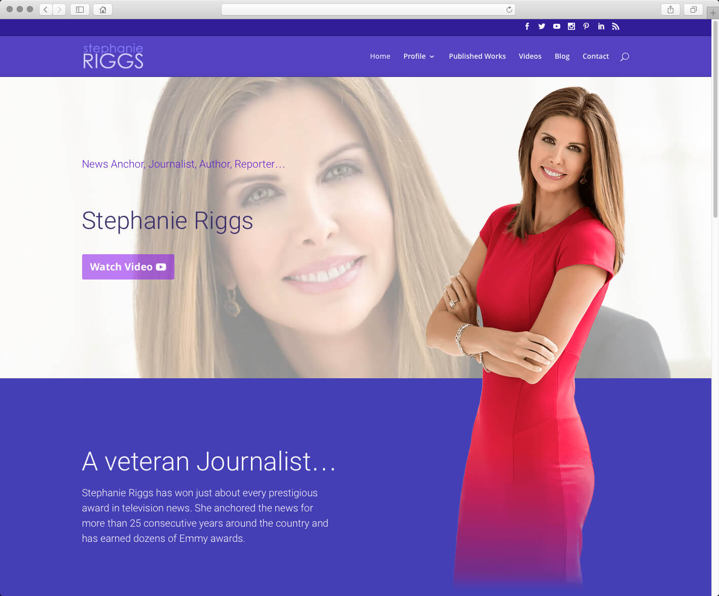 Stephanie Riggs, News Anchor, Journalist, Author, Reporter, TV Producer · Twitter