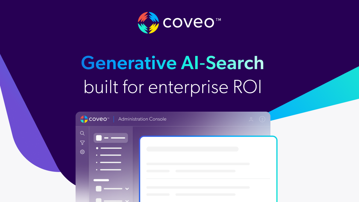 Coveo: AI-Search for Enterprises: The AI Relevance™ Platform · Twitter