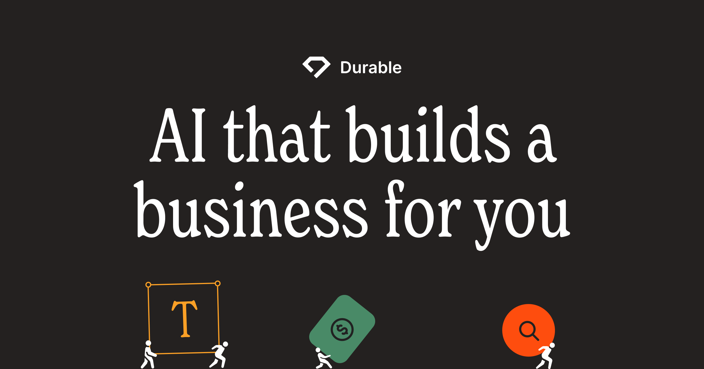 Durable – AI Business Builder | Launch in minutes