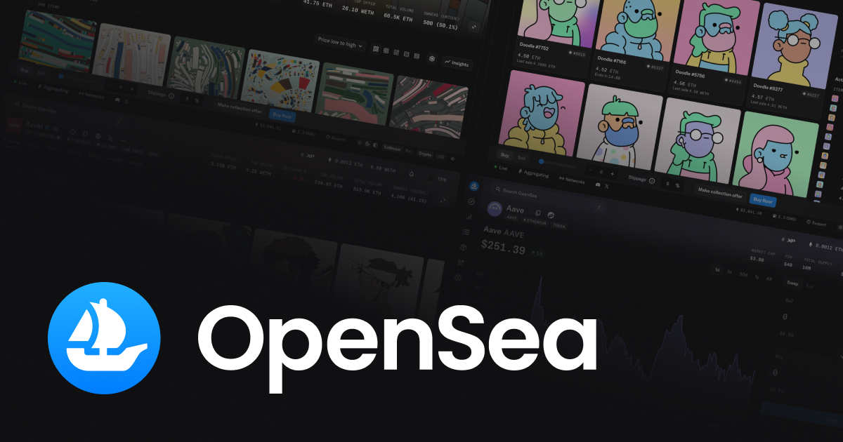 OpenSea, exchange everything — token trading and NFT marketplace · Twitter