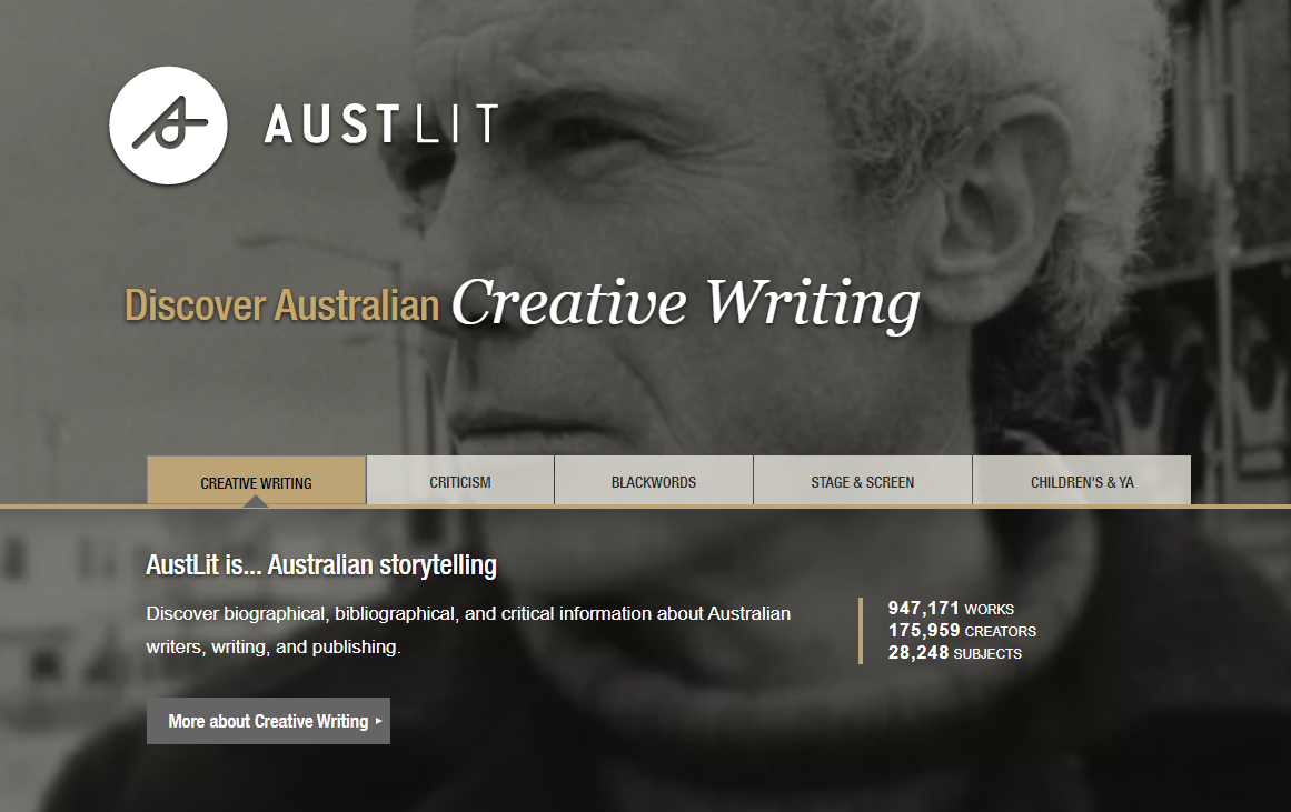 AustLit: Discover Australian Stories · Twitter