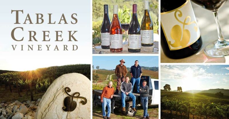 Tablas Creek Vineyard, pioneer of the California Rhone movement and the world's first Regenerative Organic winery, produces Biodynamic varietal wines.