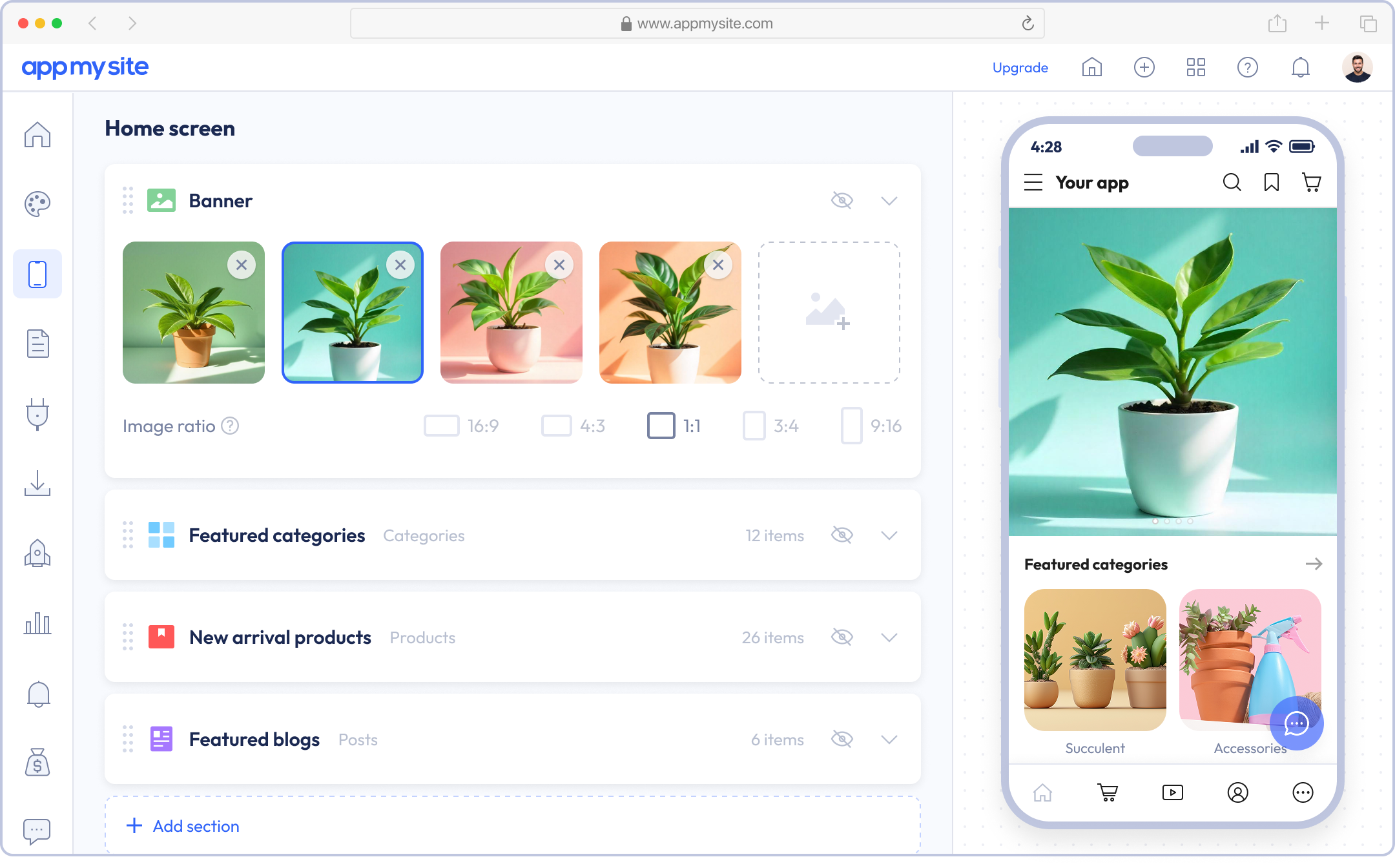 AI Mobile App Builder | No-Code App Maker | AppMySite · Twitter