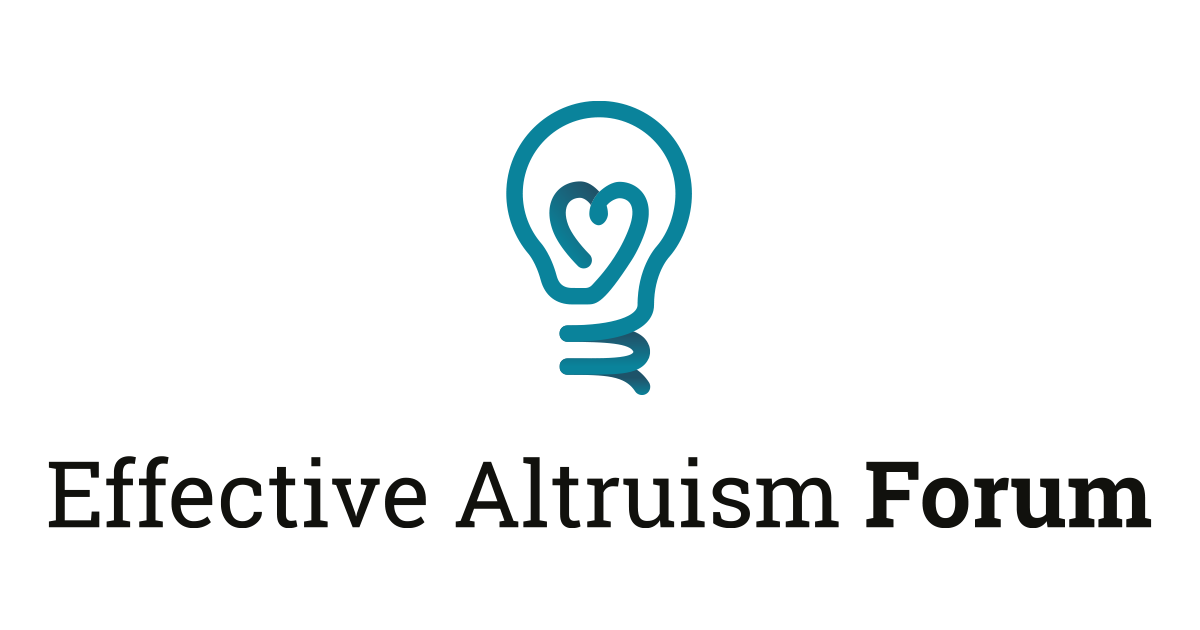 Effective Altruism Forum · Twitter