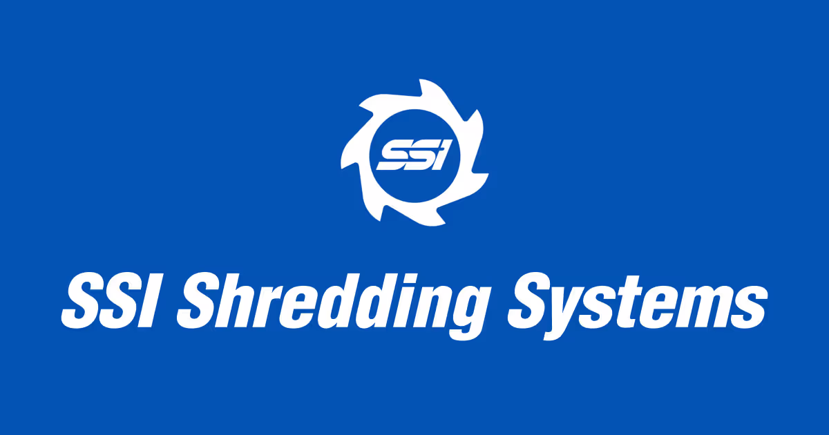SSI Shredding Systems | Innovative Industrial Shredders · Twitter
