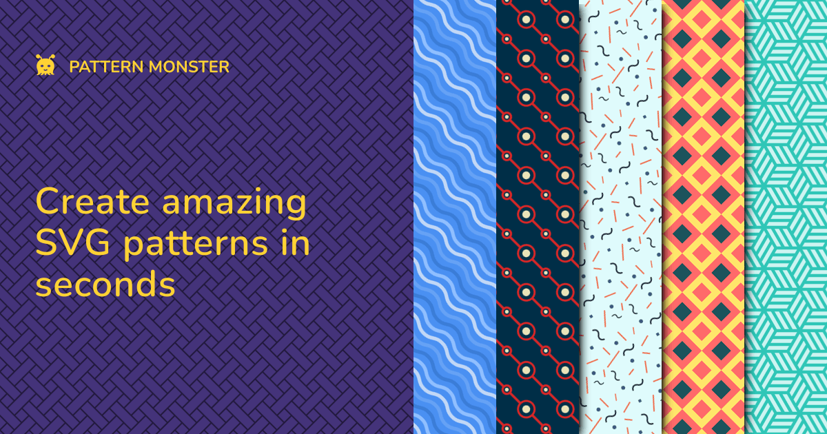 Pattern Monster - SVG Pattern Generator