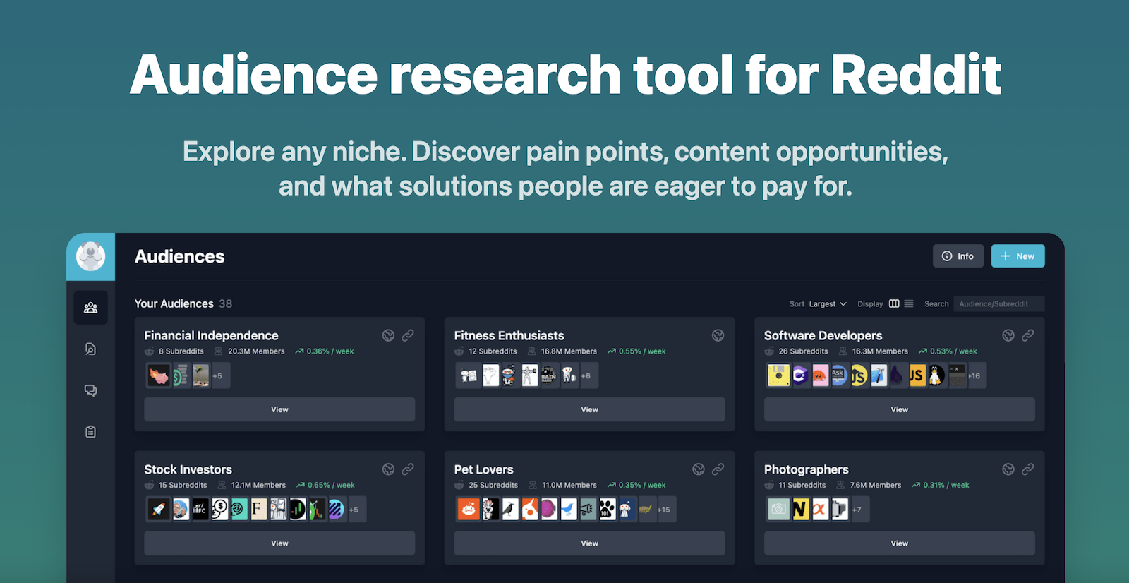 GummySearch for Reddit · Twitter