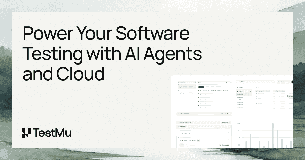 TestMu AI (formerly LambdaTest) | Agentic AI Testing Cloud · Twitter