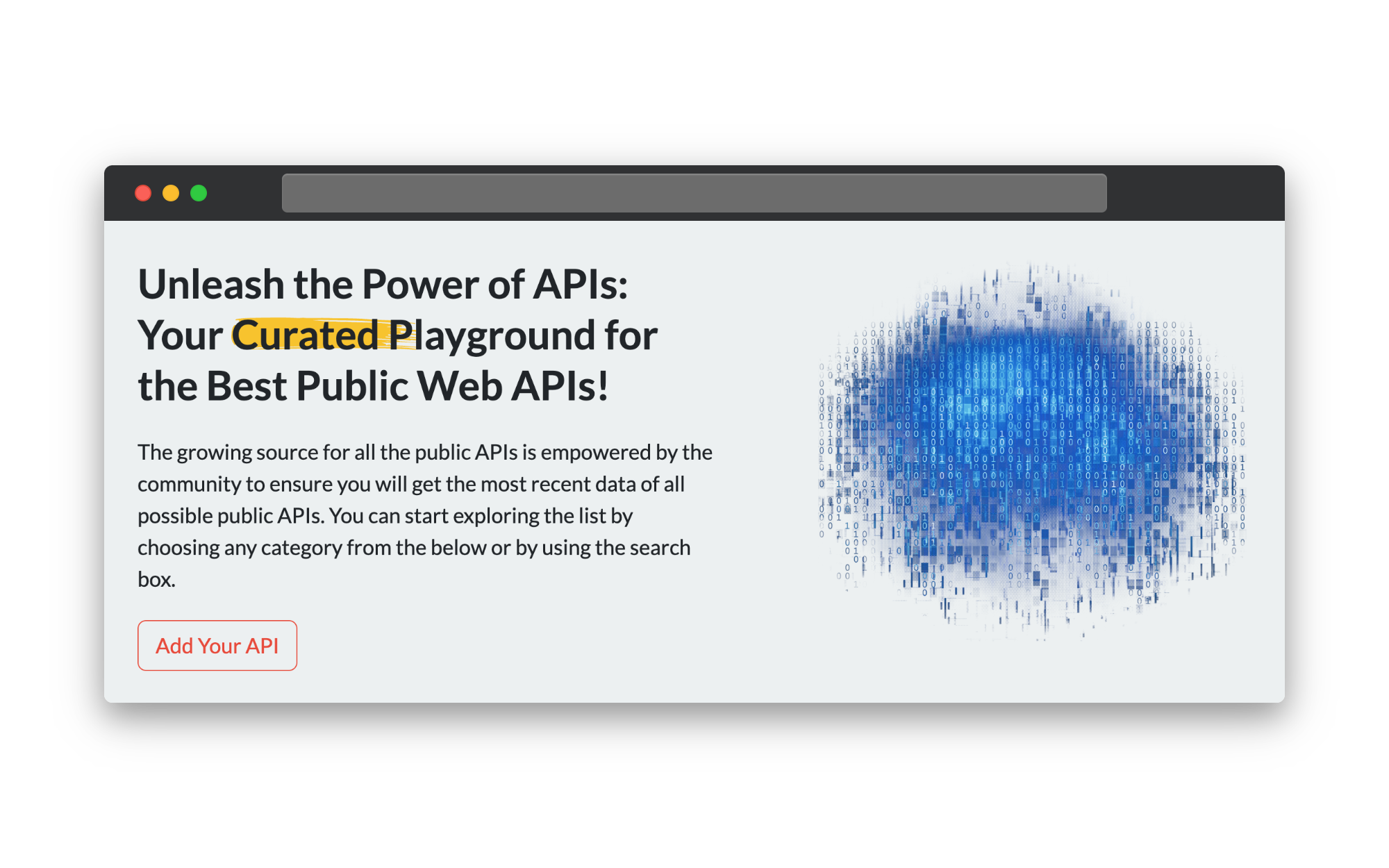 The Public APIs List, a curated list for the public web Apis · Twitter