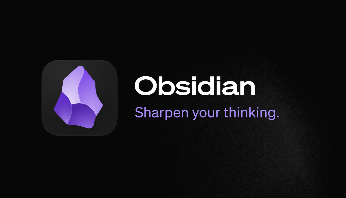 Obsidian - Sharpen your thinking · Twitter