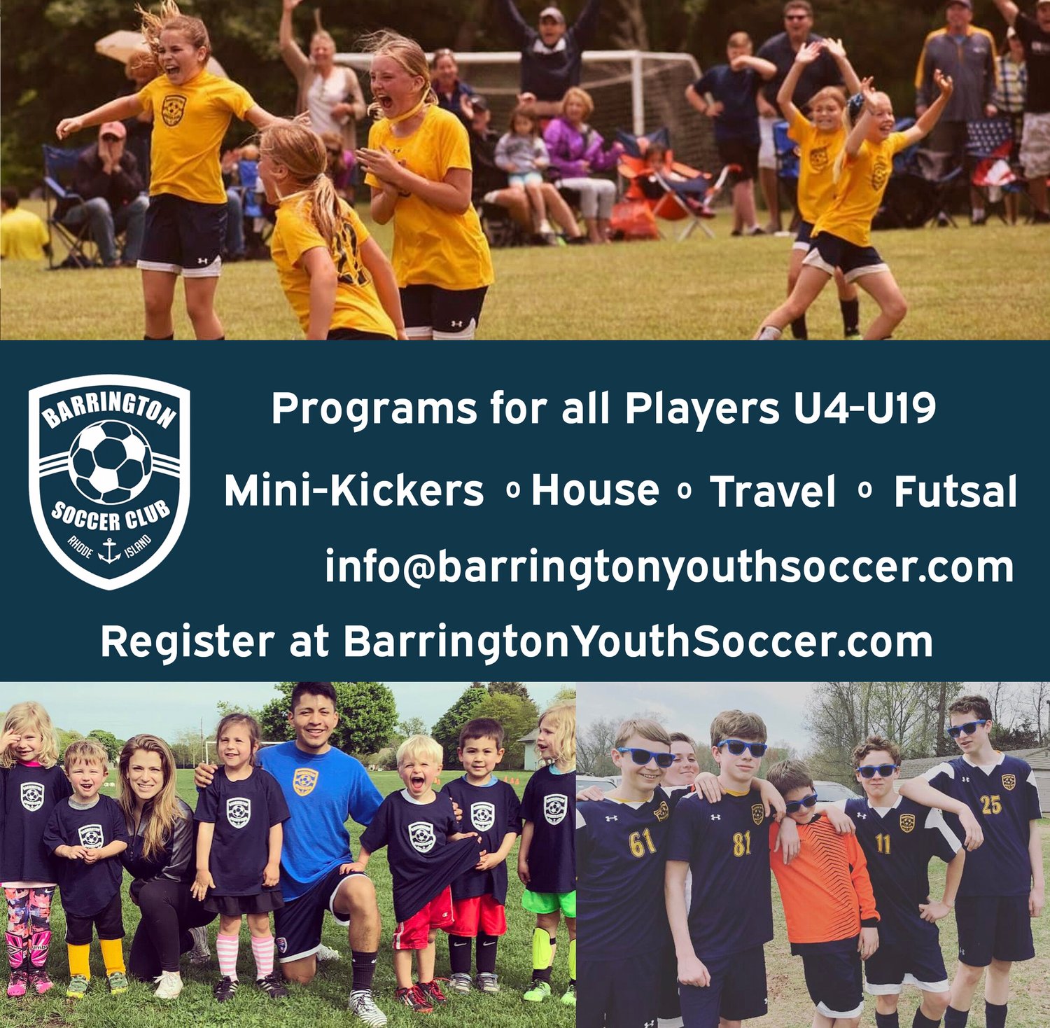 Barrington Youth Soccer Association · Twitter