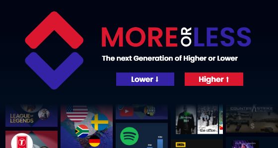 More or Less Game Preview Image